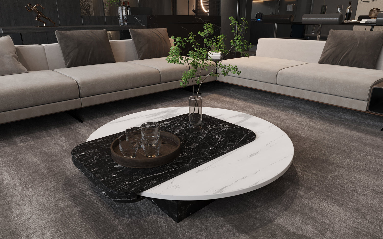 Luxury Marble Coffee Tables & Side Tables