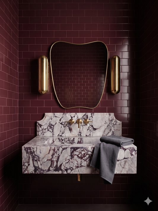 Calacatta Viola Bold violet veining