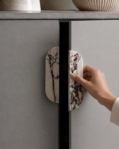 Marble Vanity Handle Elliptical Cabinet Pulls
