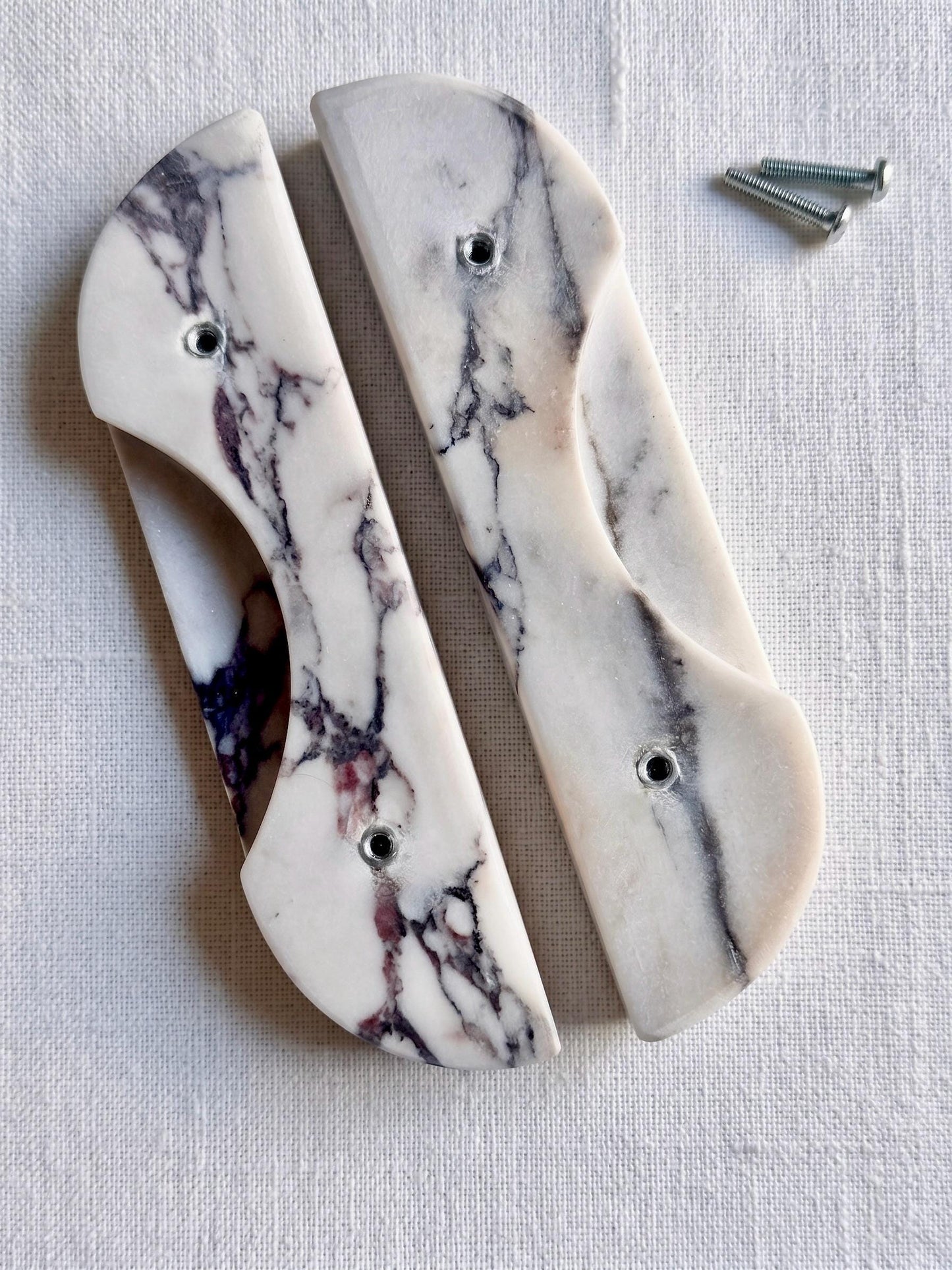 Marble Vanity Handle Elliptical Cabinet Pulls