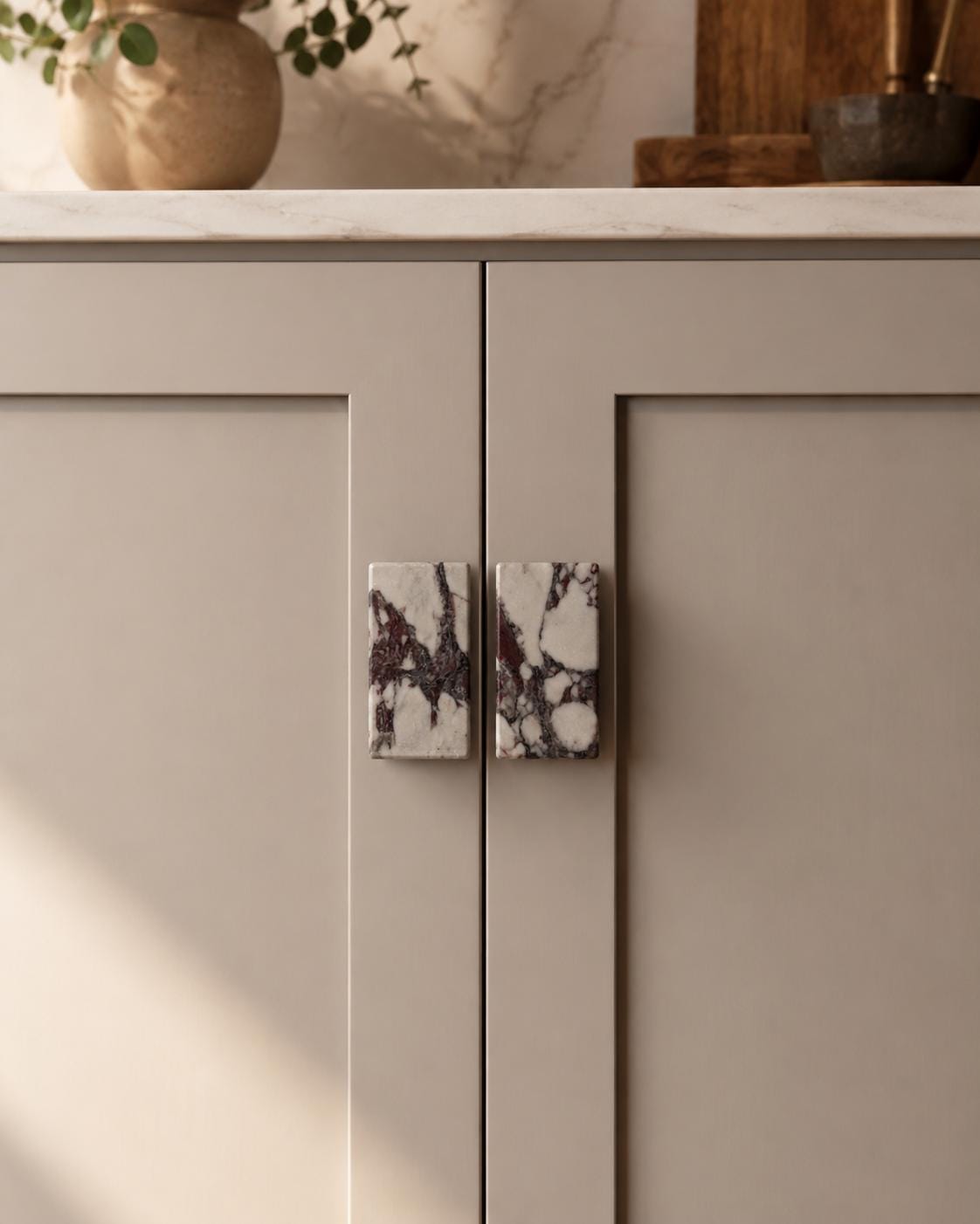 Marble Drawers Handles Kitchen Cabinet Pulls, Bathroom Vanity Knobs