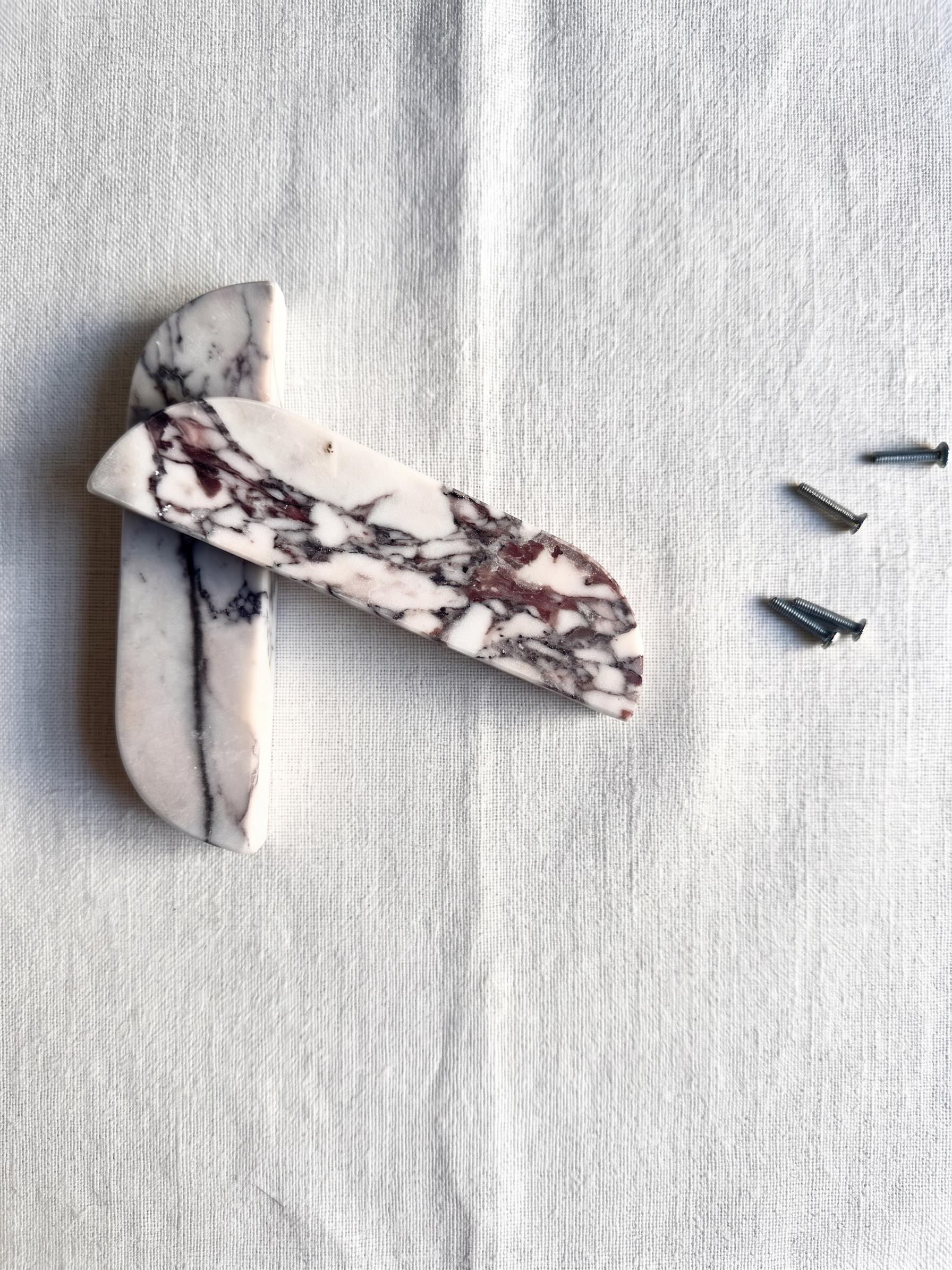 Marble Vanity Handle Elliptical Cabinet Pulls