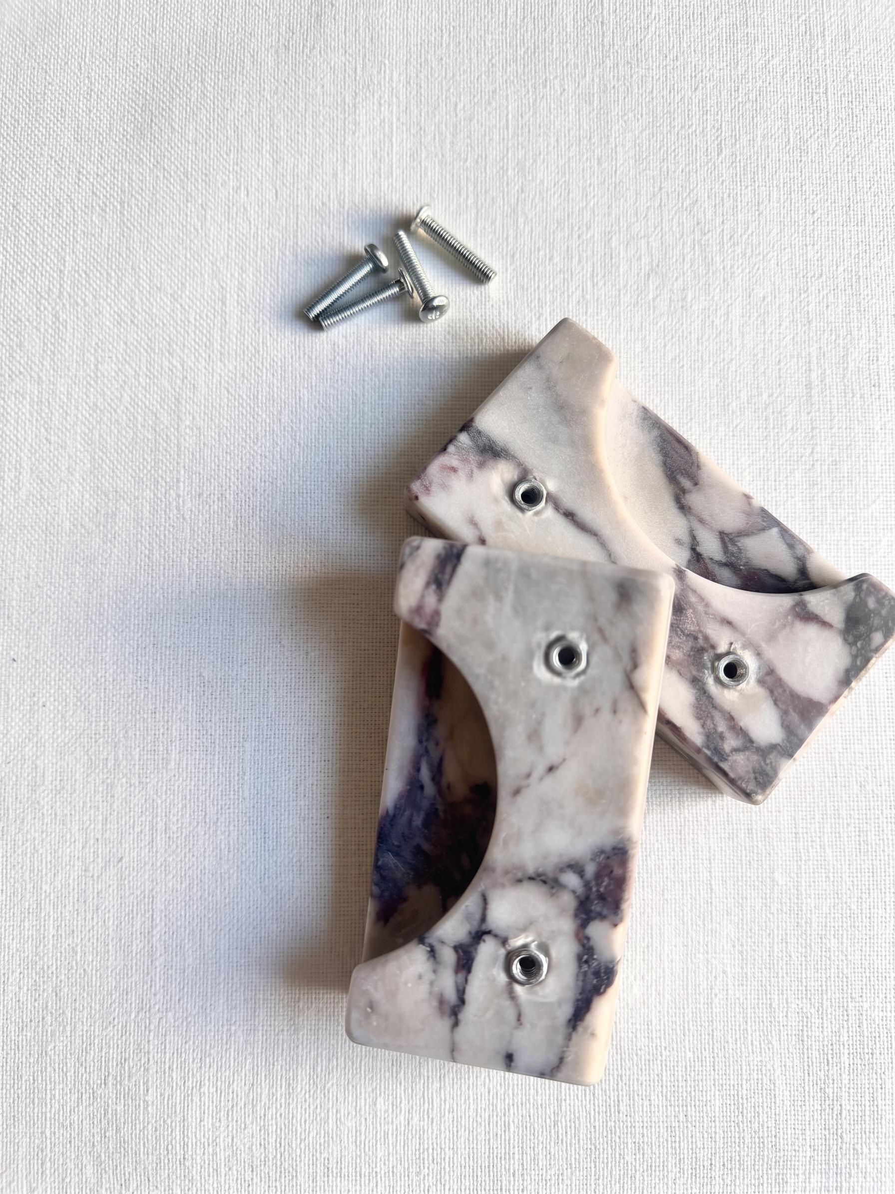 Marble Drawers Handles Kitchen Cabinet Pulls, Bathroom Vanity Knobs